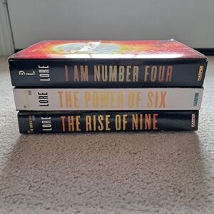 Lorien Legacies Books Set Of 3 I Am Number Four The Rise Of Nine The Power Of 6